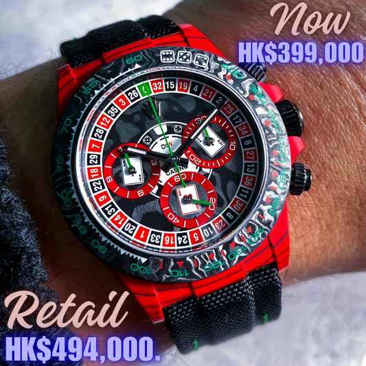 最低價保證 LOWEST PRICE GUARANTEED Rolex DiW Daytona LUCKY PLAYER 3 勞力士地通拿 DiW | WORLDTIMER