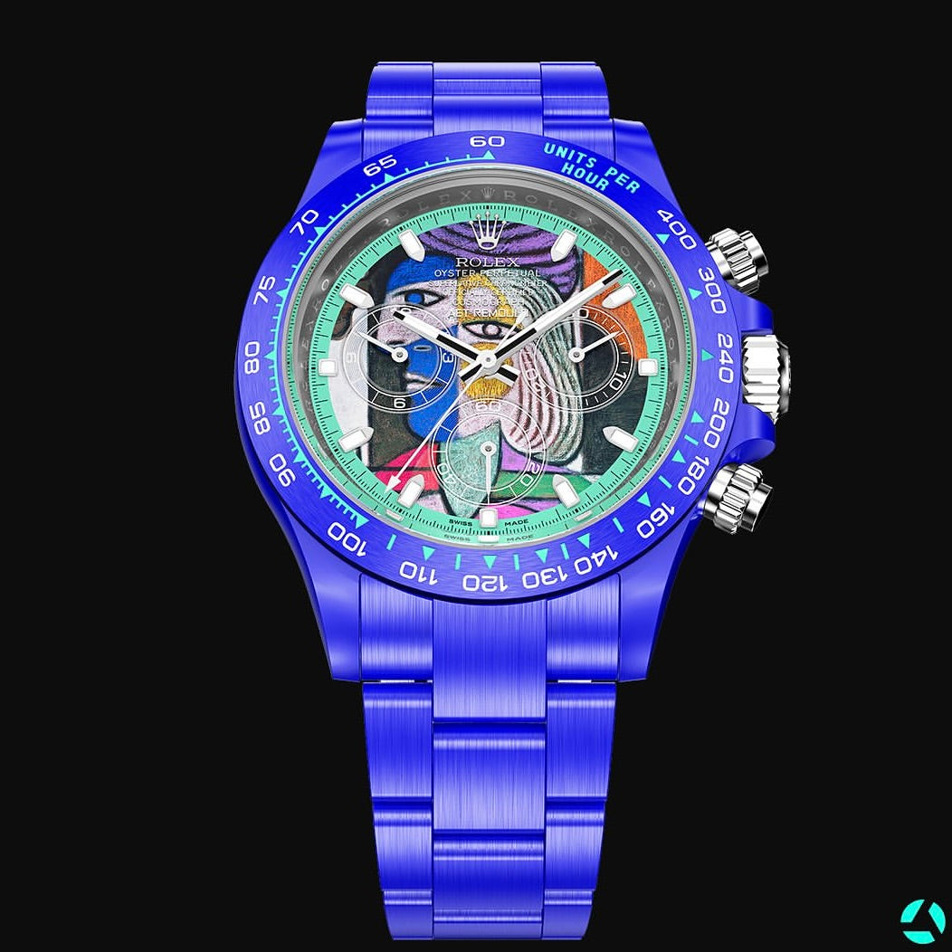 Rolex Daytona AET Remould x Picasso WOMAN SEATED BEFORE THE WINDOW 勞力士 畢加索 地通拿 全陶瓷手錶 | WORLDTIMER