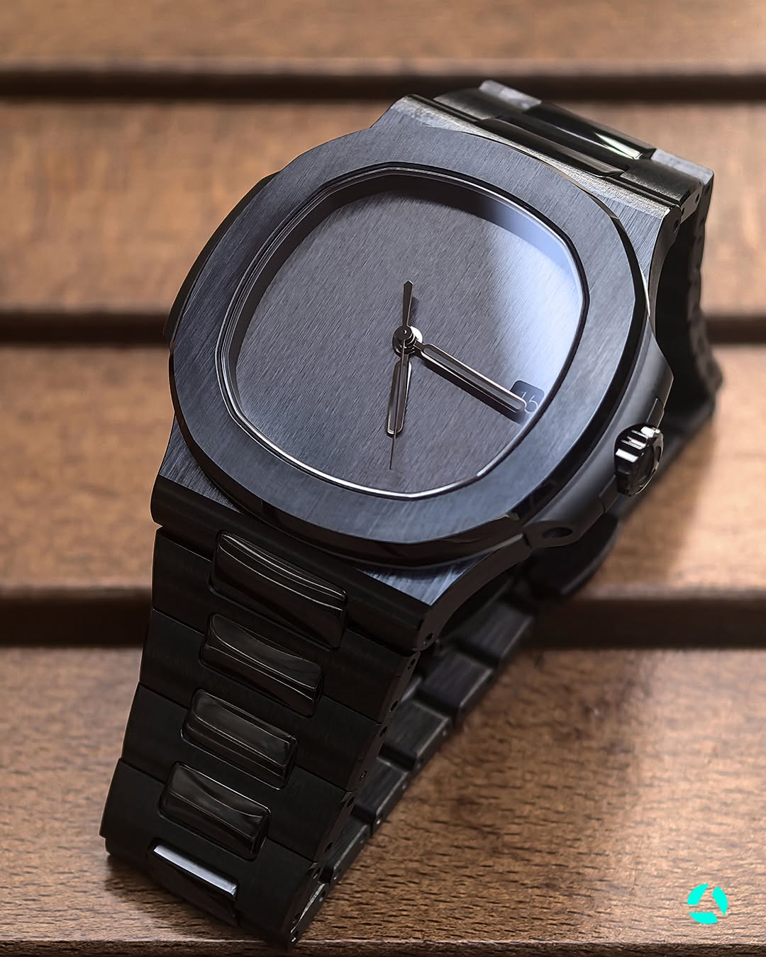 The All Black Ceramic Patek Philippe Nautilus BLACK CANVAS 全黑陶瓷 百达翡丽Nautilus 5711  | WORLDTIMER