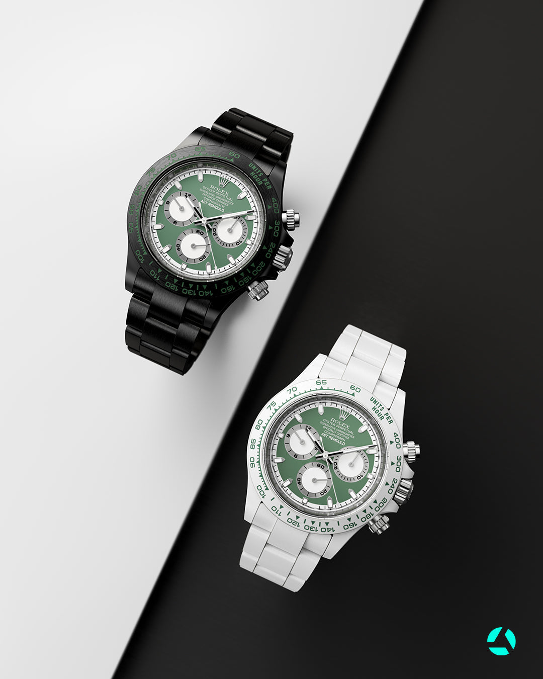KASHMIR GREEN Rolex Daytona Ceramic Watch REDEFINED 勞力士 地通拿 全陶瓷手錶 | WORLDTIMER
