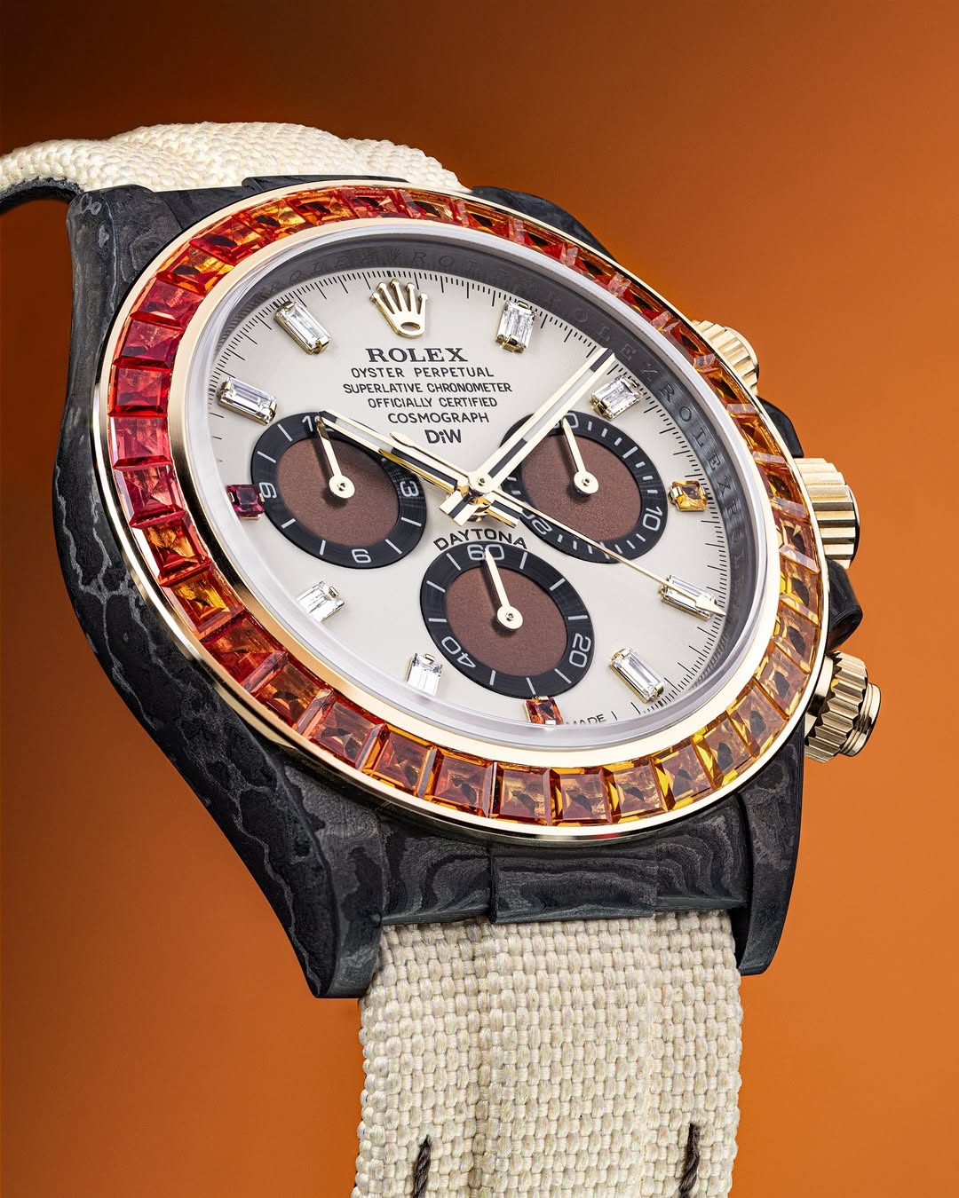 Rolex Rainbow Daytona DiW DESERT EAGLE RAINBOW DiW劳力士 彩虹迪 | WORLDTIMER