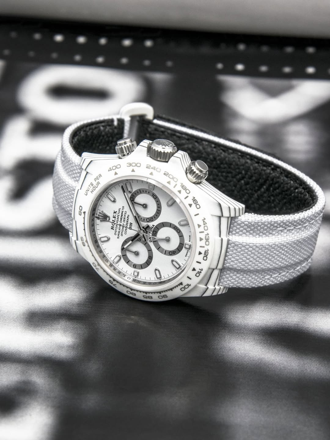 RolexDiW White Daytona YUKI 劳力士熊猫迪 DiW 雪姬 限量版 | WORLDTIMER