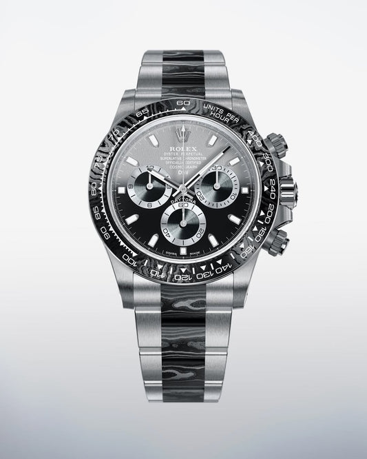 Titanium & Carbon Rolex Daytona DiW EXCEPTIONAL-2 钛金属+碳纤维 劳力士 DiW迪通拿 | WORLDTIMER