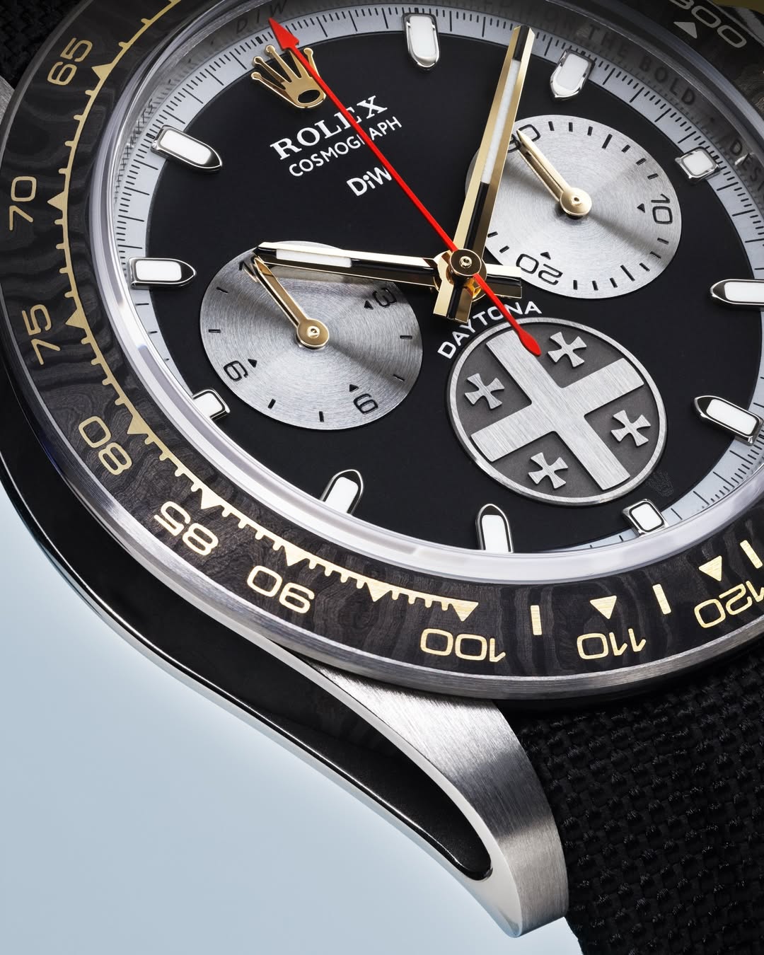 Titanium Rolex DiW Daytona GEORGIA'S HERITAGE 限量一支 钛金属劳力士 DiW迪通拿 | WORLDTIMER