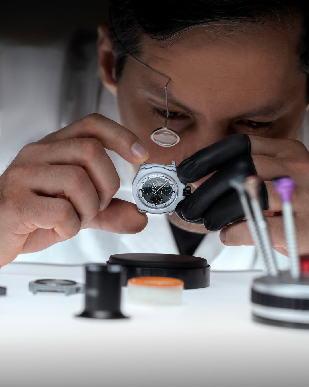 MOTORSPORT Inspired Rolex DiW Daytona CarboQuartz 独一无二赛车运动灵感 劳力士DiW 石英纤维迪通拿 | WORLDTIMER