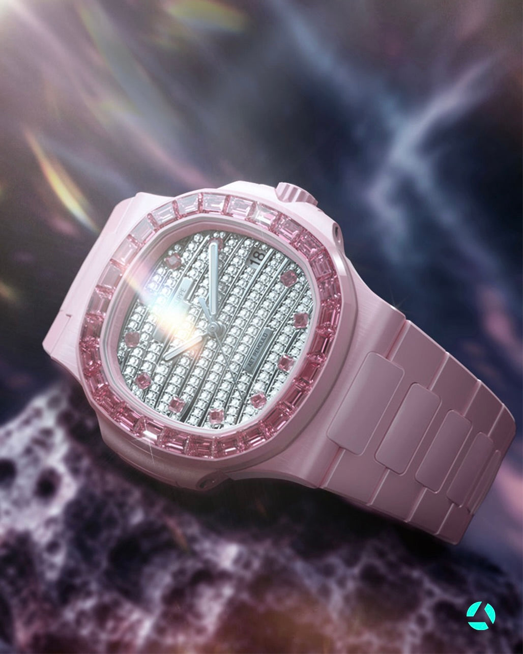 AET REMOULD Diamond Patek Nautilus GLIESE 百达翡丽鹦鹉螺 满天星 GLIESE | WORLDTIMER