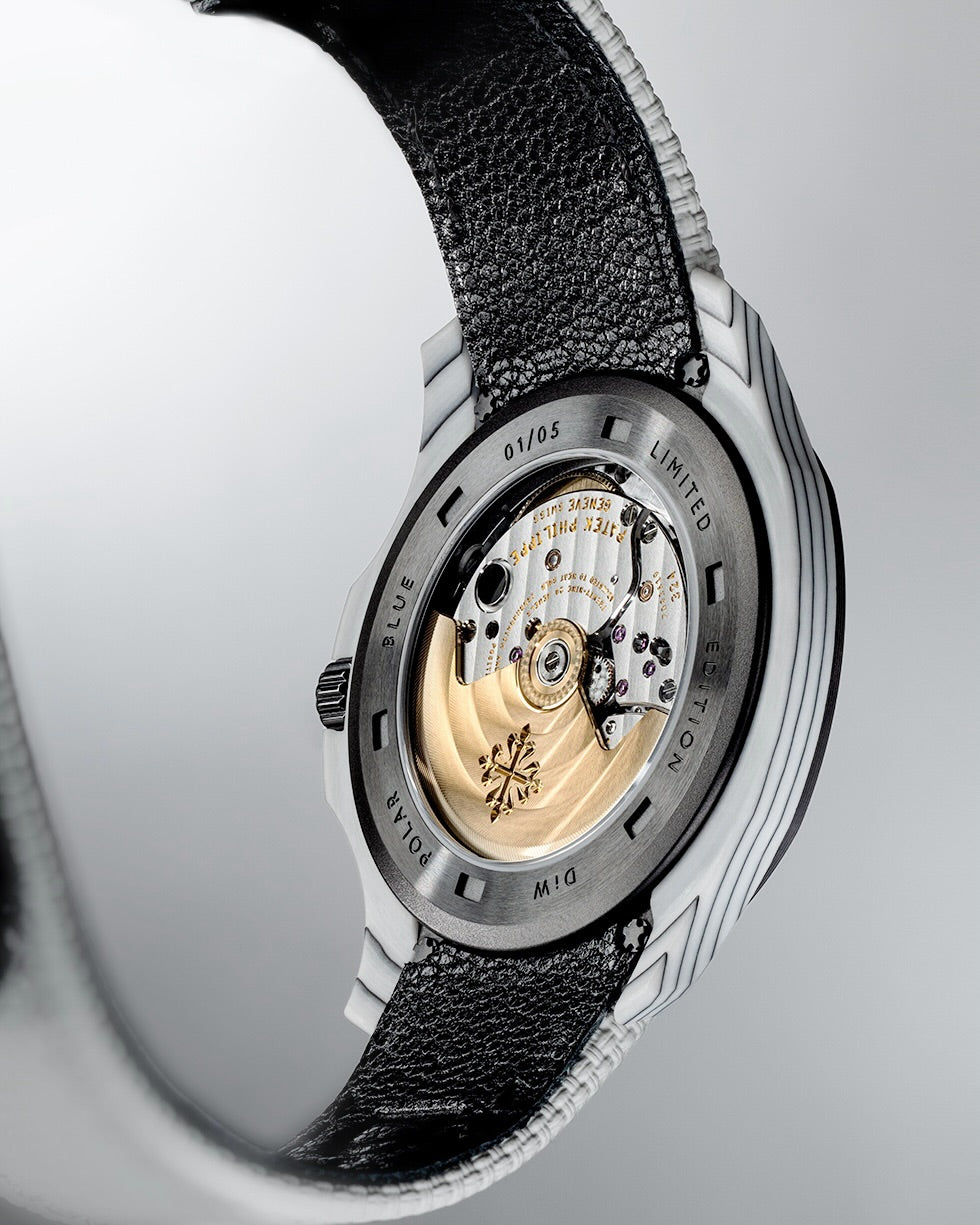 DiW Patek Philippe Aquanaut CarboQuartz【POLAR BLUE】百达翡丽5167 DiW 石英纤维手雷 | WORLDTIMER