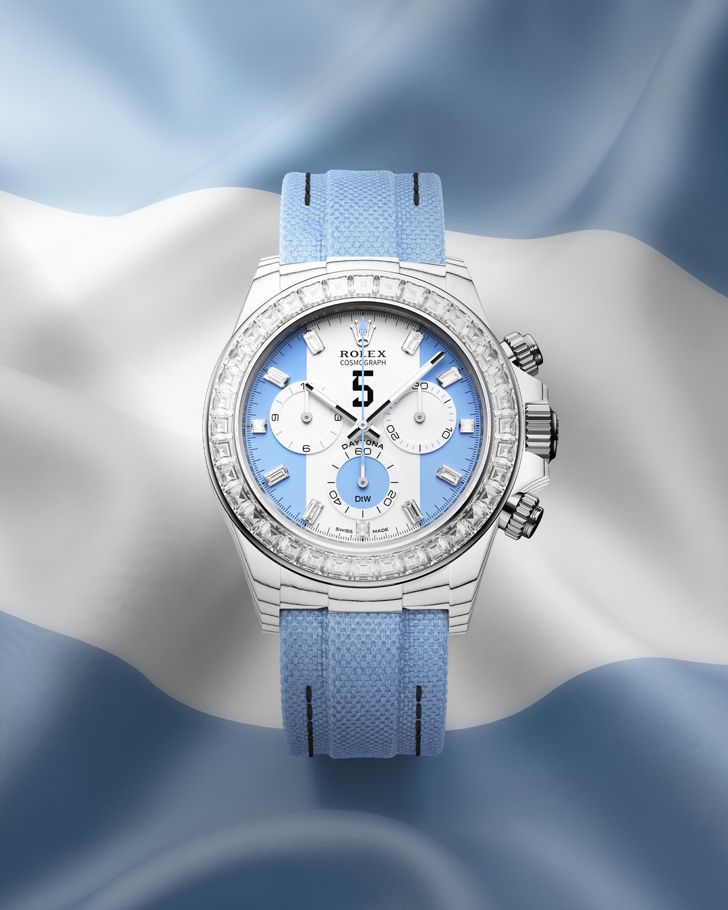 LEANDRO PAREDES Rolex DiW Daytona Baguette Bezel 劳力士钻石表圈 迪通拿 | WORLDTIMER
