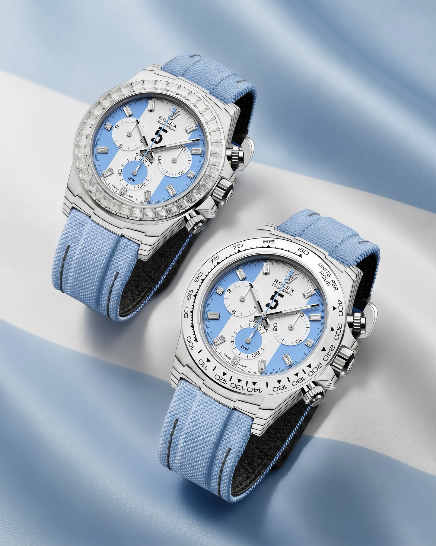 Rolex DiW Daytona LEANDRO PAREDES Baguette Bezel 劳力士 钻石表圈迪通拿 | WORLDTIMER