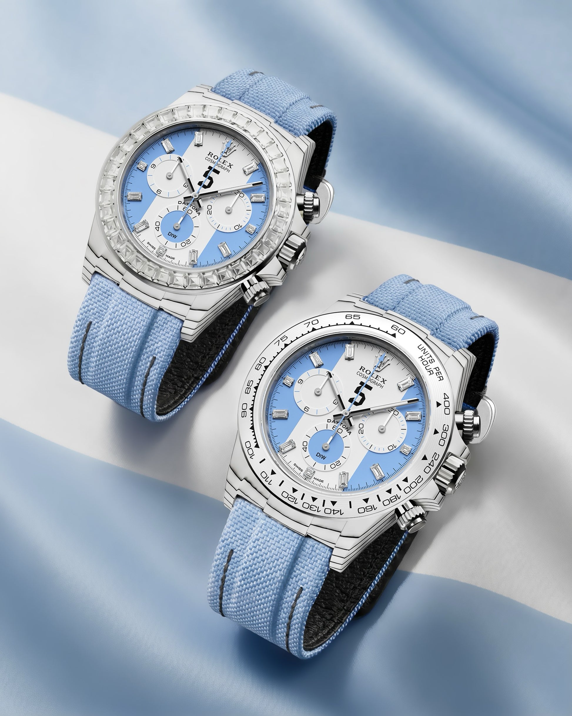 Rolex DiW Daytona LEANDRO PAREDES Baguette Bezel 劳力士 钻石表圈迪通拿 | WORLDTIMER