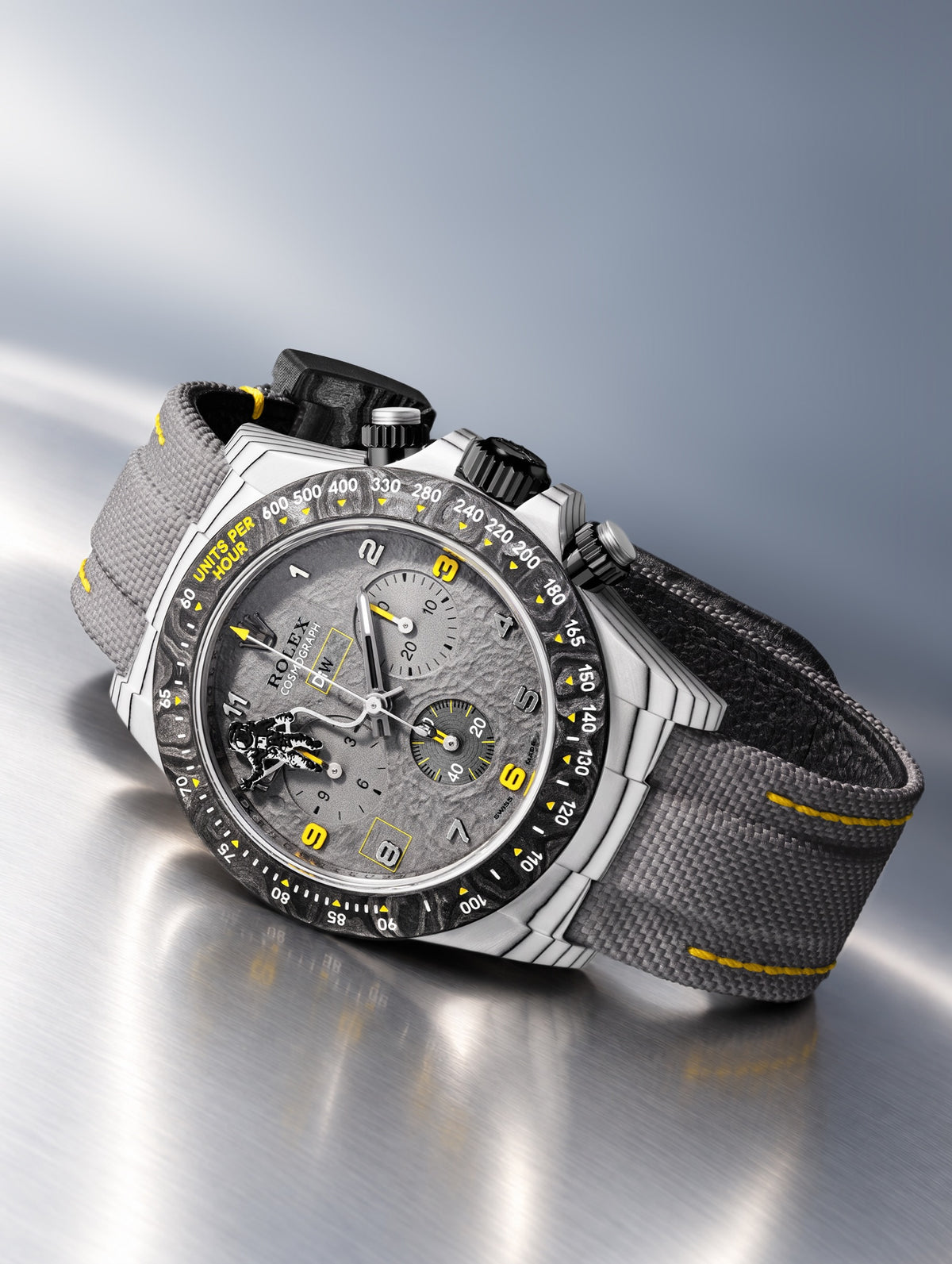 SPACE MISSION Rolex DiW Daytona CarboQuartz 劳力士DiW 石英纤维迪通拿 | WORLDTIMER