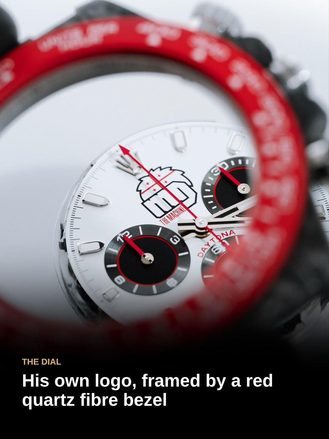 Merab Dvalishvili Rolex DiW Daytona UFC Champion Watch UFC冠军 劳力士 DiW迪通拿 独一无二腕表  | WORLDTIMER