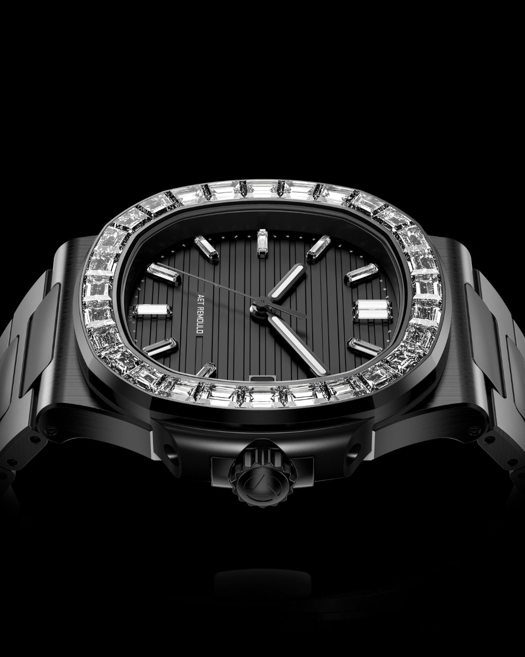 AET REMOULD Patek Philippe Nautilus 5711/1A DIAMOND | 百達翡麗Nautilus 金鷹5711 DIAMOND | WORLDTIMER