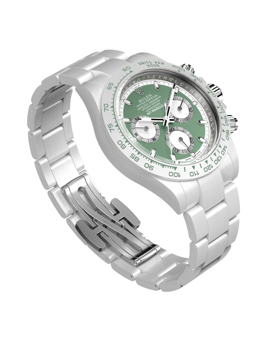 Rolex Daytona AET Remould KASHMIR GREEN WHITE CERAMIC 陶瓷勞力士 地通拿 | WORLDTIMER