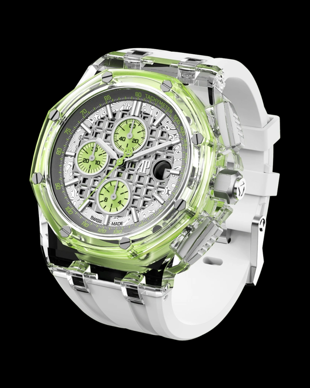 AP Royal Oak Offshore AET REMOULD SOGNEFJORD WHITE 愛彼 皇家橡樹離岸型 | WORLDTIMER