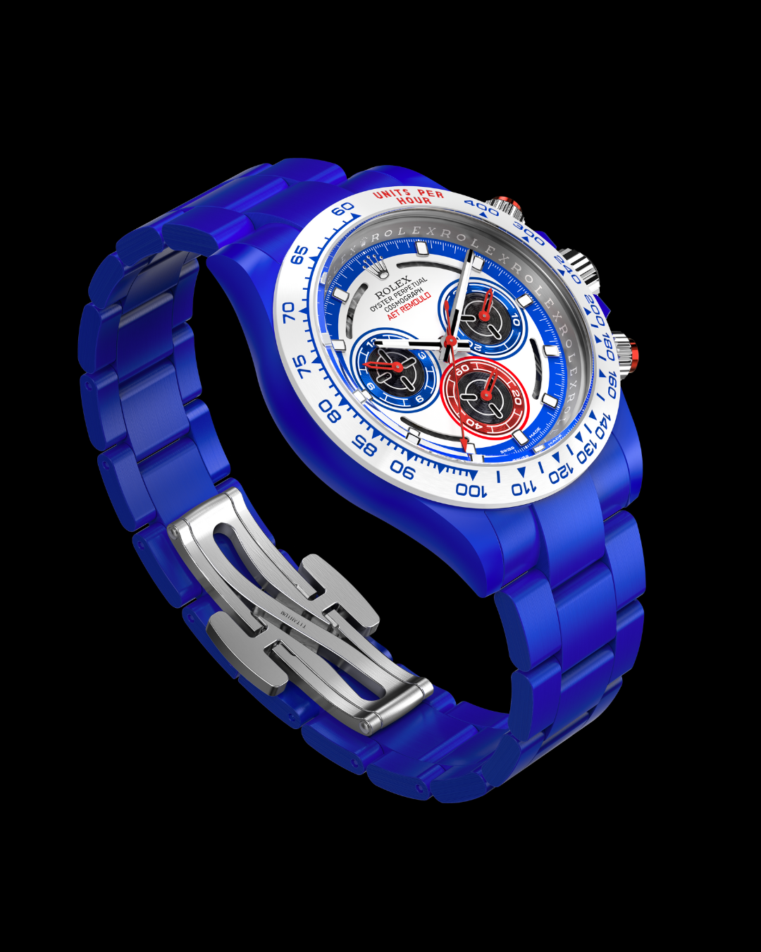 Rolex Daytona AET REMOULD SPEED F1儀表板 靈感 勞力士 地通拿 40毫米訂製腕錶 | WORLDTIMER