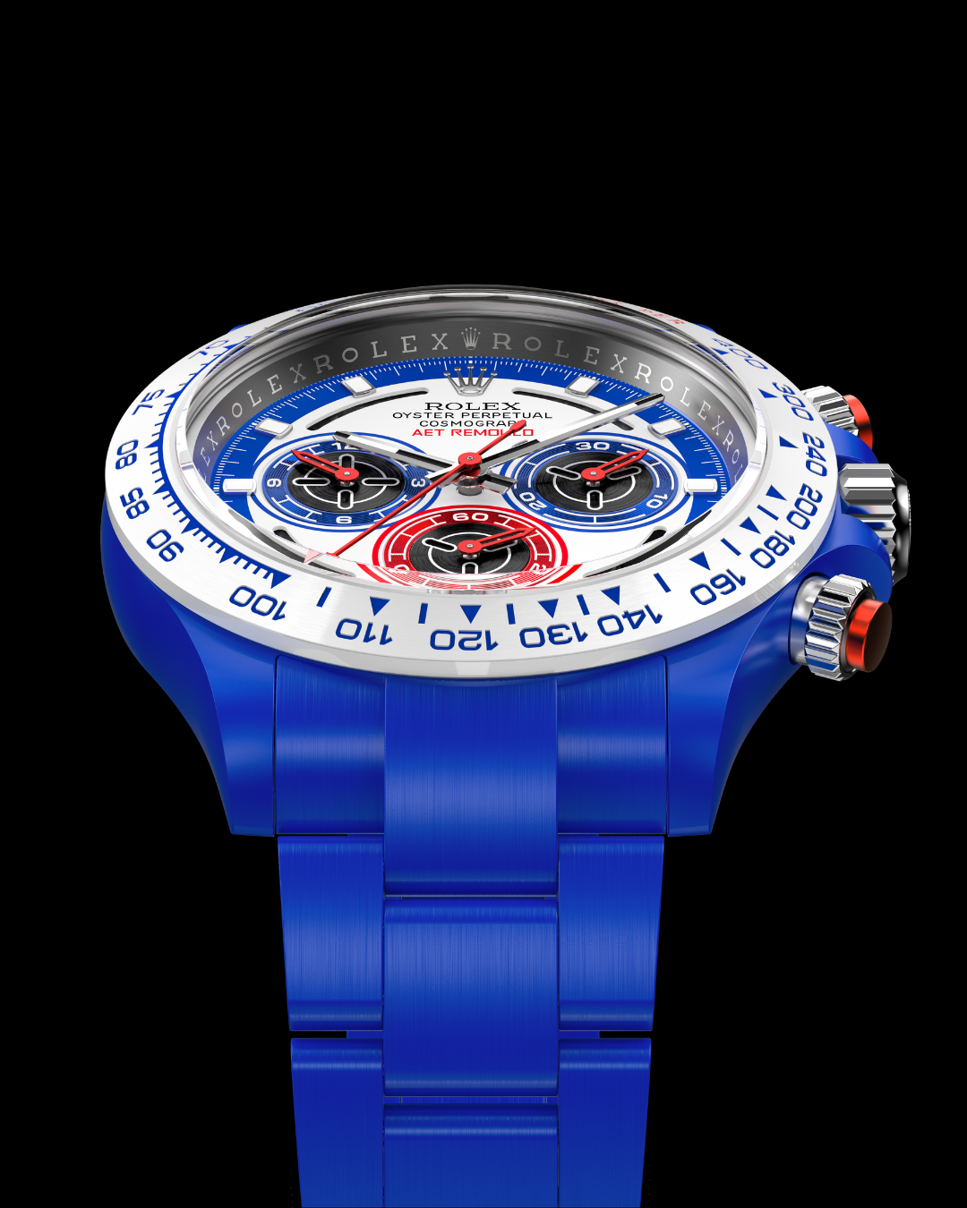 Rolex Daytona AET REMOULD SPEED F1儀表板 靈感 勞力士 地通拿 40毫米訂製腕錶 | WORLDTIMER