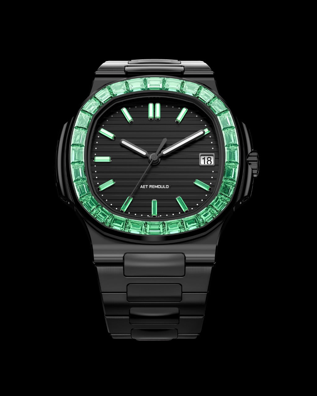 AET REMOULD Patek Nautilus TSAVORITE 5711/113P-001 | 百達翡麗Nautilus 金鷹5711 | WORLDTIMER 