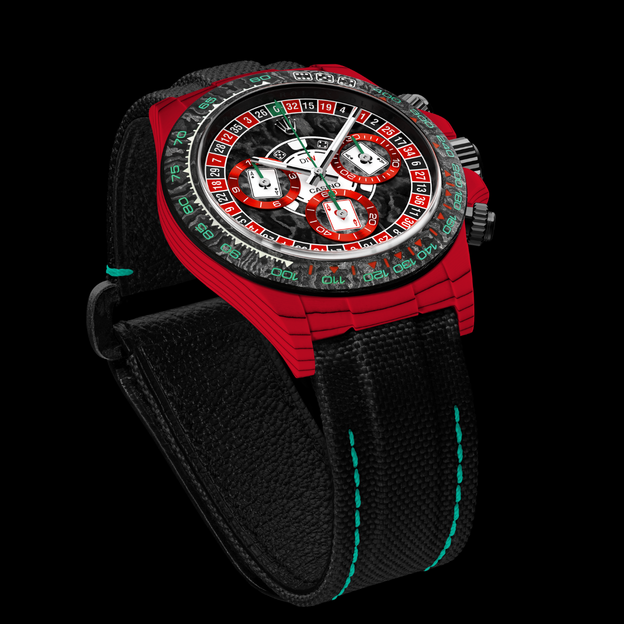 LOWEST PRICE GUARANTEED Rolex DiW Daytona LUCKY PLAYER 3 勞力士地通拿 DiW | WORLDTIMER