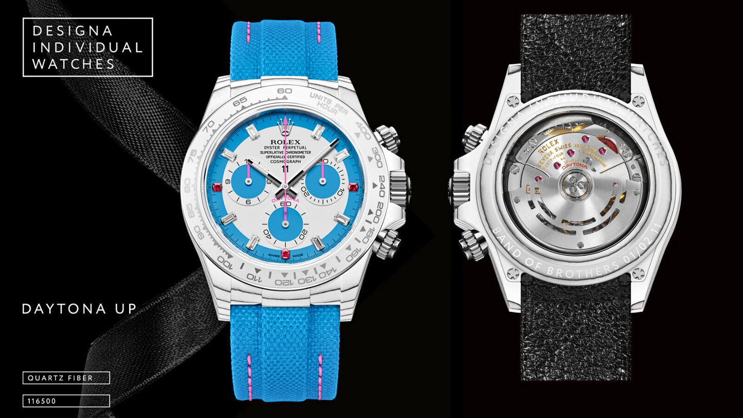 Rolex DiW Daytona RAINBOW S UNIQUE 劳力士DiW 石英纤维迪通拿 | WORLDTIMER