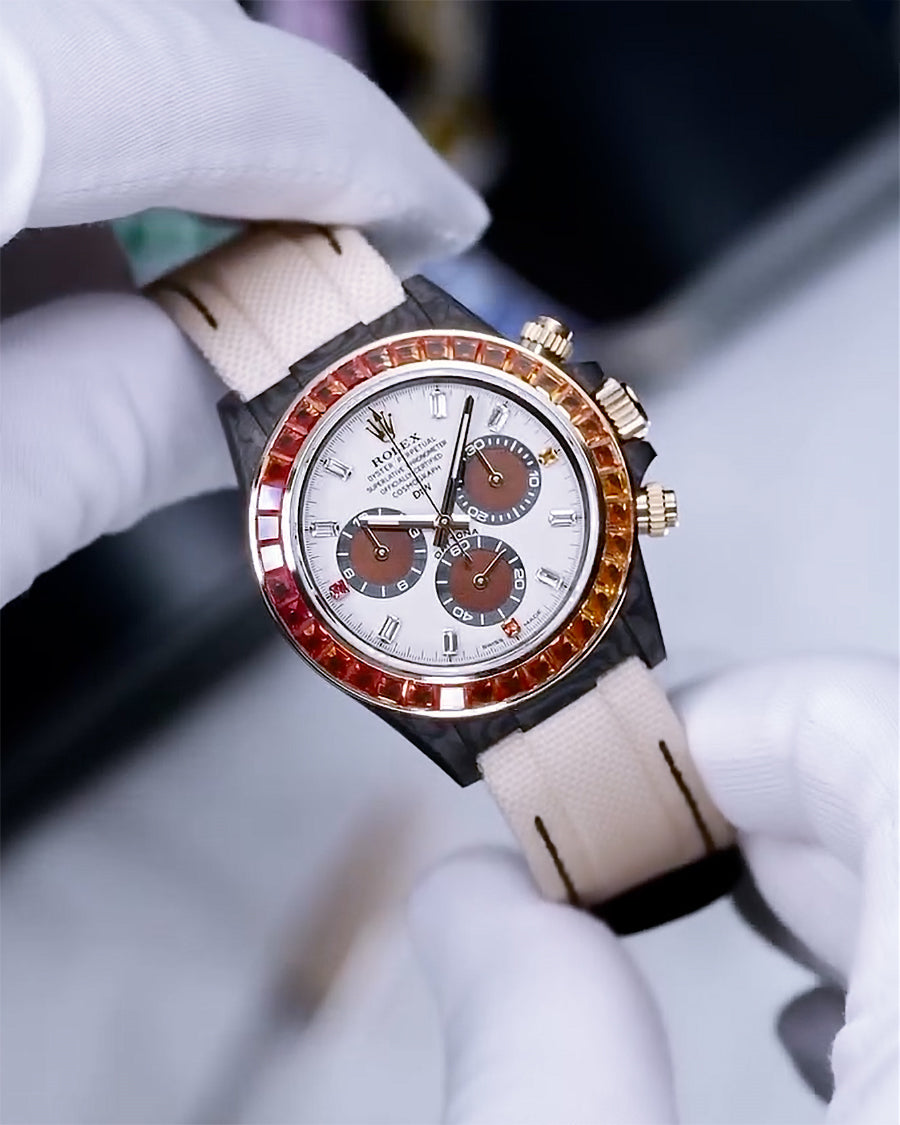 Rolex Rainbow Daytona DiW "DESERT EAGLE RAINBOW" DiW劳力士 彩虹迪 | WORLDTIMER