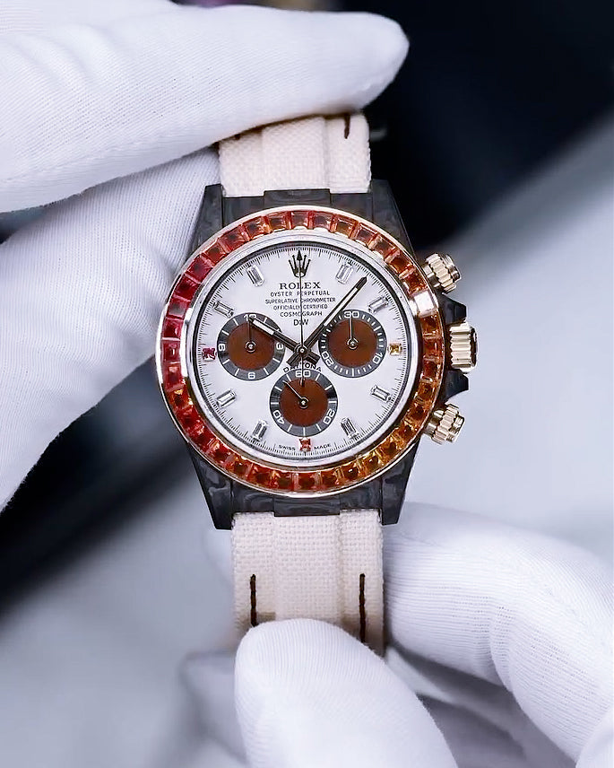 Rolex Rainbow Daytona DiW DESERT EAGLE RAINBOW DiW劳力士 彩虹迪 | WORLDTIMER