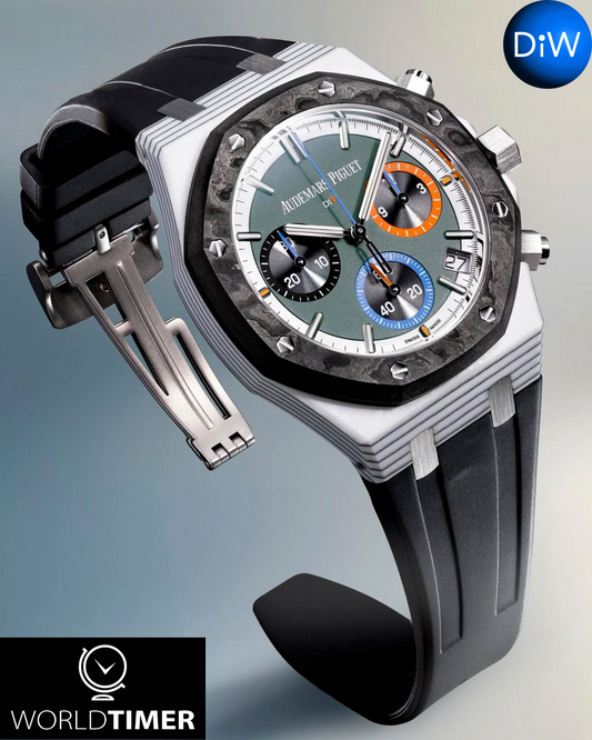 DiW Royal Oak Chronograph CarboQuartz RO RACER 石英纤维 爱彼 皇家橡树计时码表 | WORLDTIMER