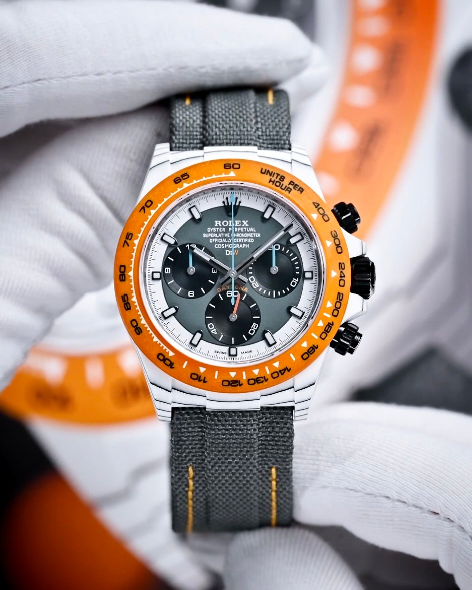 CarboQuartz Rolex DiW Daytona OCELLARIS 劳力士DiW 石英纤维迪通拿 | WORLDTIMER