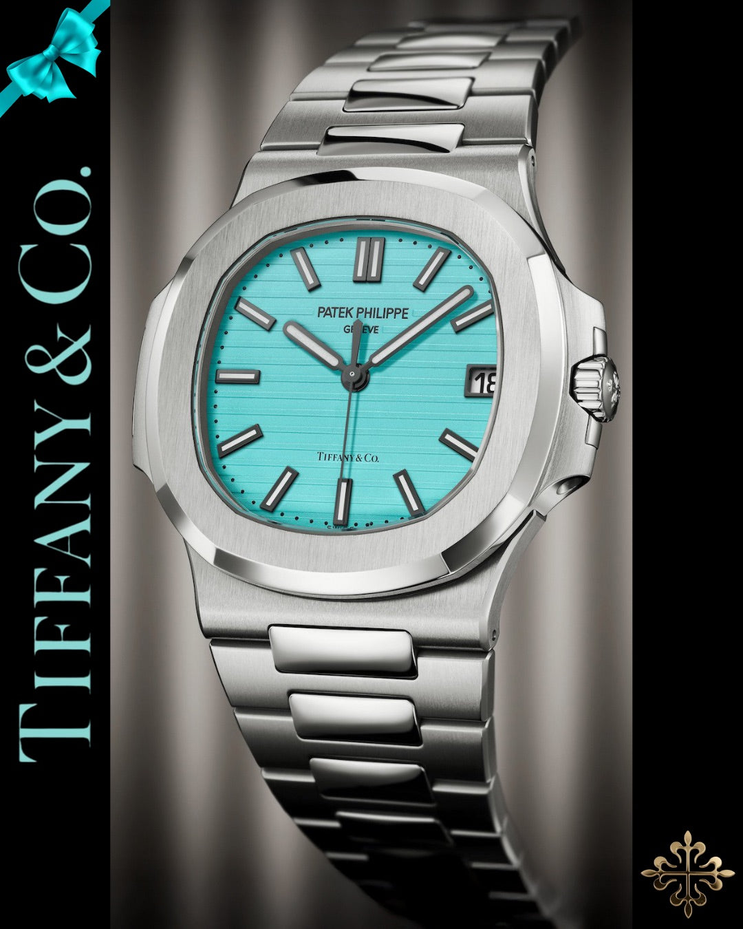 Patek Tiffany Nautilus 5711/1A-018 蒂芙尼蓝百达翡丽 鹦鹉螺 5711 | WORLDTIMER