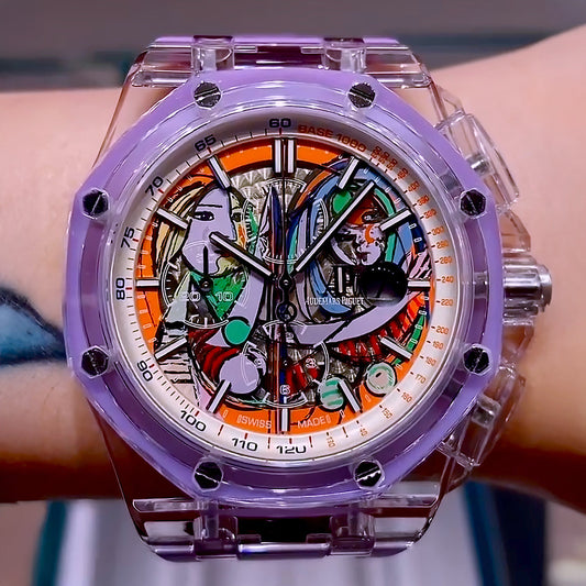 The Art of Luxury: Picasso & Royal Oak Offshore Audemars Piguet 奢华艺术：毕加索与皇家橡树离岸型 爱彼手表 | WORLDTIMER