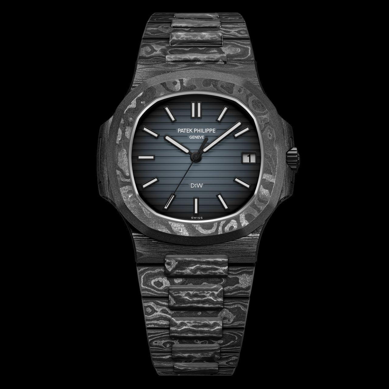 DiW 百達翡麗 金鷹5711 ALL CARBON GRIS | WORLDTIMER