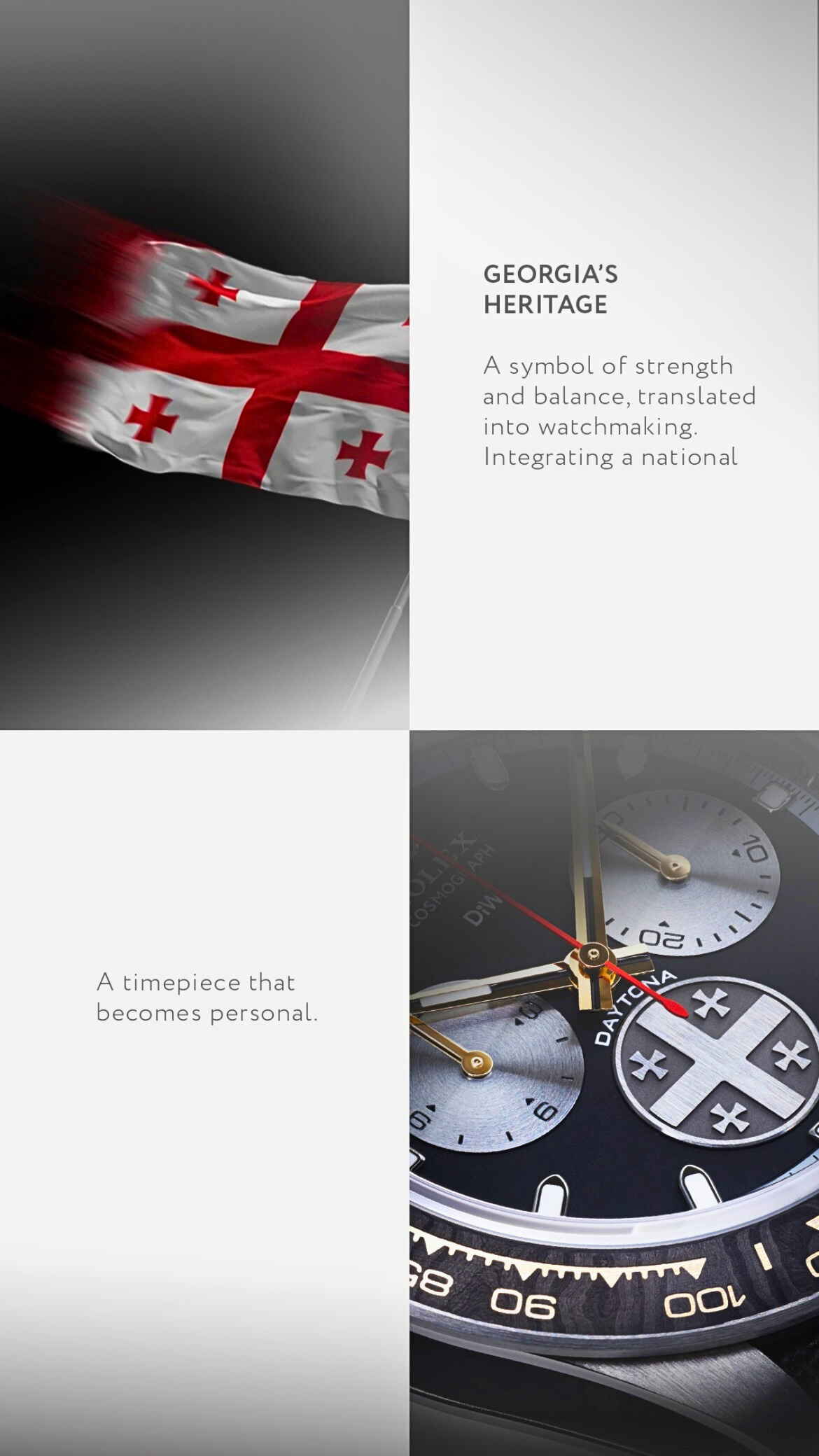 DiW Rolex Titanium Daytona GEORGIA'S HERITAGE 限量一支 劳力士DiW 钛金属迪通拿 | WORLDTIMER