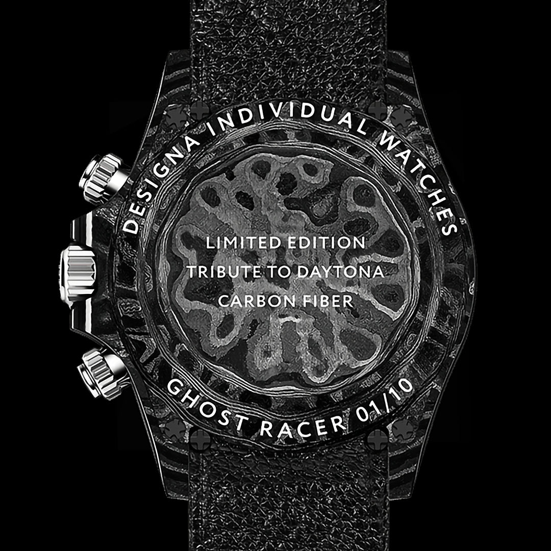 NTPT Carbon Rolex DiW Daytona GHOST RACER 赛车灵感幽灵版 碳纤维劳力士 DiW迪通拿 | WORLDTIMER
