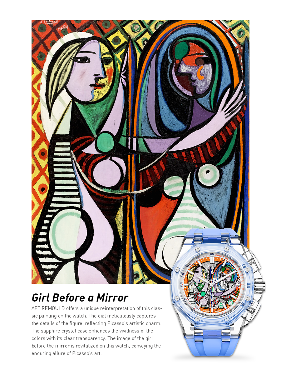 AET REMOULD Crafts a ROYAL OAK MASTERPIECE Inspired by PICASSO - AET REMOULD 精心打造的皇家橡樹大師作品，靈感來自畢加索 | WORLDTIMER