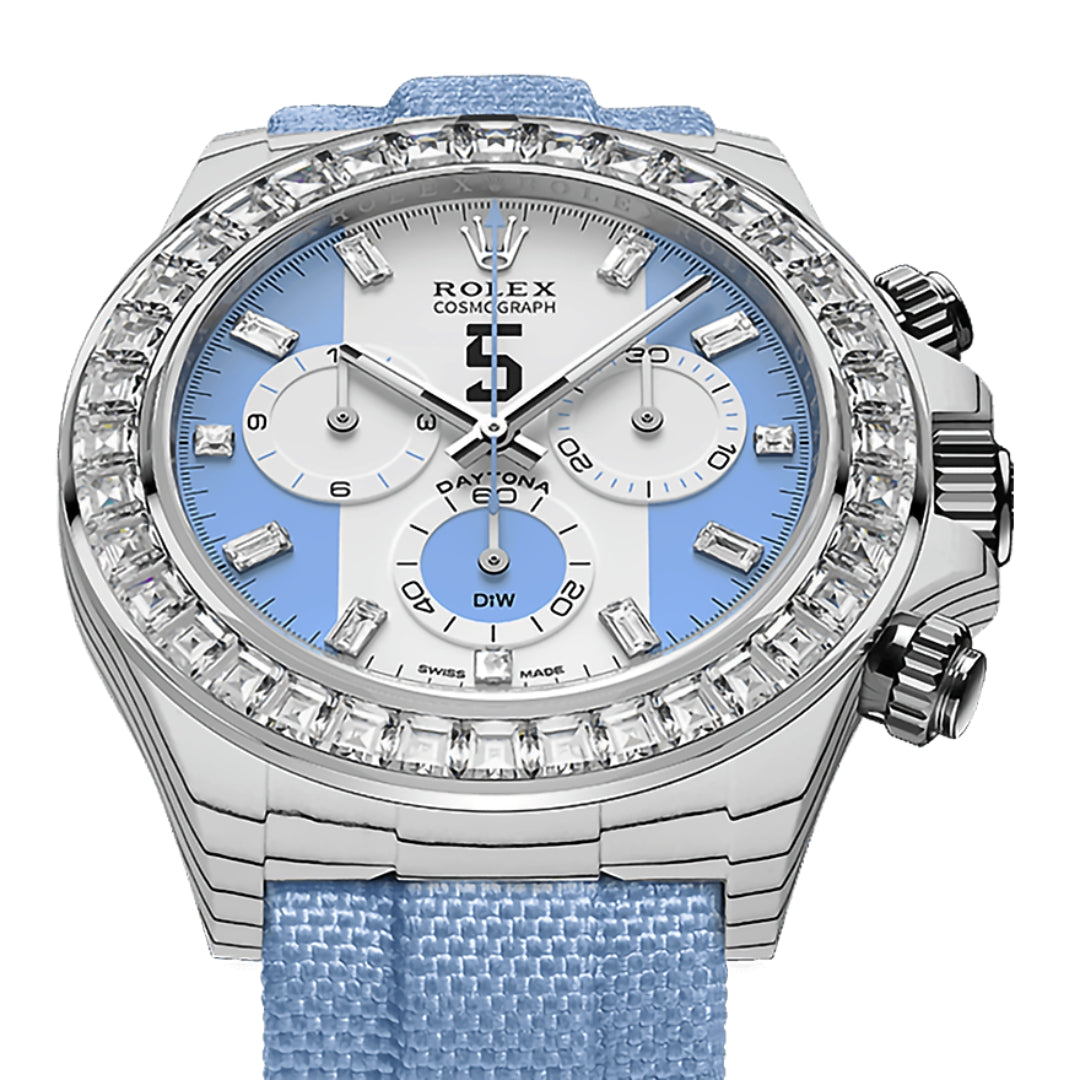 LEANDRO PAREDES Rolex DiW Daytona Baguette Bezel 劳力士钻石表圈 迪通拿 | WORLDTIMER