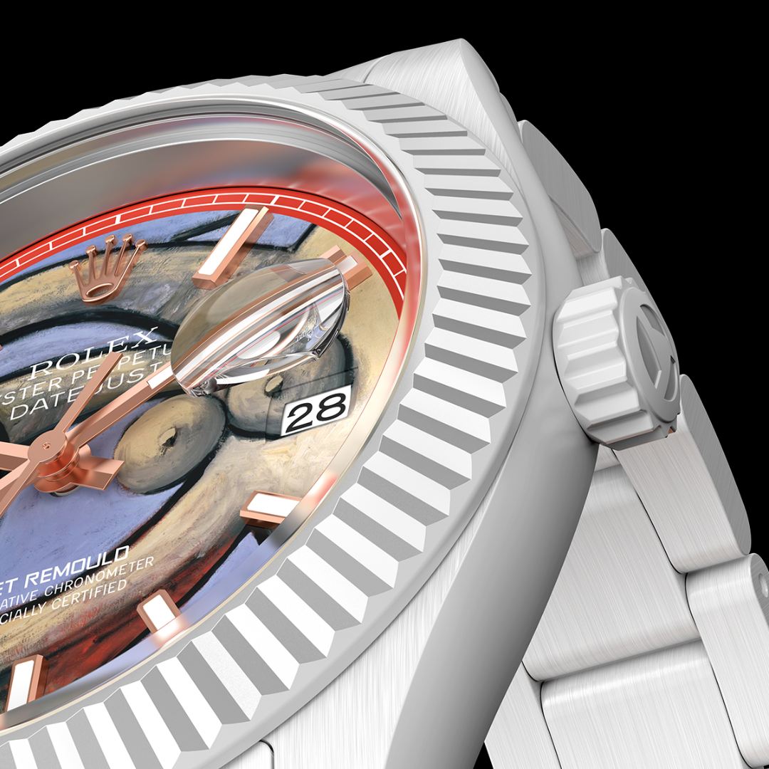 Rolex Datejust AET Remould x Picasso RECLINING NUDE 勞力士 Datejust 全陶瓷手錶 | WORLDTIMER