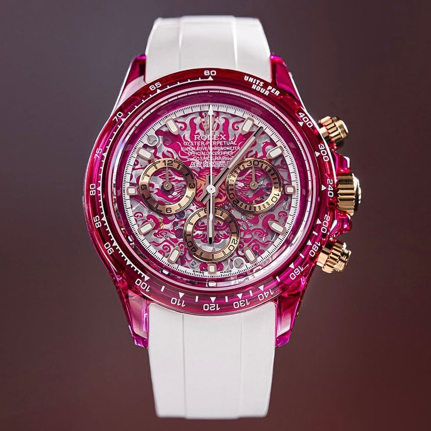 Sapphire AET REMOULD Rolex Daytona LOONG CLARET 红龙 劳力士迪通拿 | WORLDTIMER