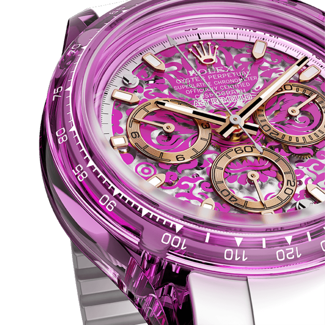 Rolex Daytona AET Remould COLOR LOONG 2024 EDITION ROSE 劳力士 迪通拿 蓝宝石腕表 | WORLDTIMER