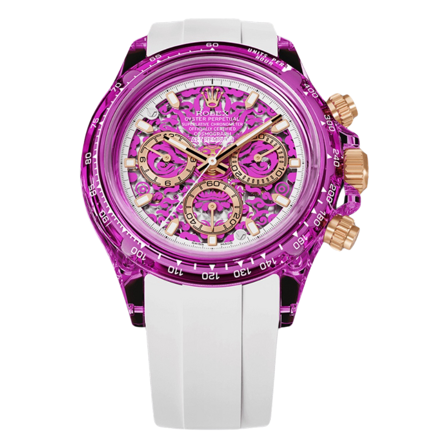 Rolex Daytona AET Remould COLOR LOONG 2024 EDITION ROSE 劳力士 迪通拿 蓝宝石腕表 | WORLDTIMER