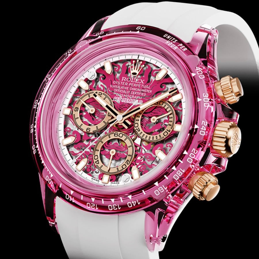 Sapphire AET REMOULD Rolex Daytona LOONG CLARET 红龙 劳力士迪通拿 2024 | WORLDTIMER