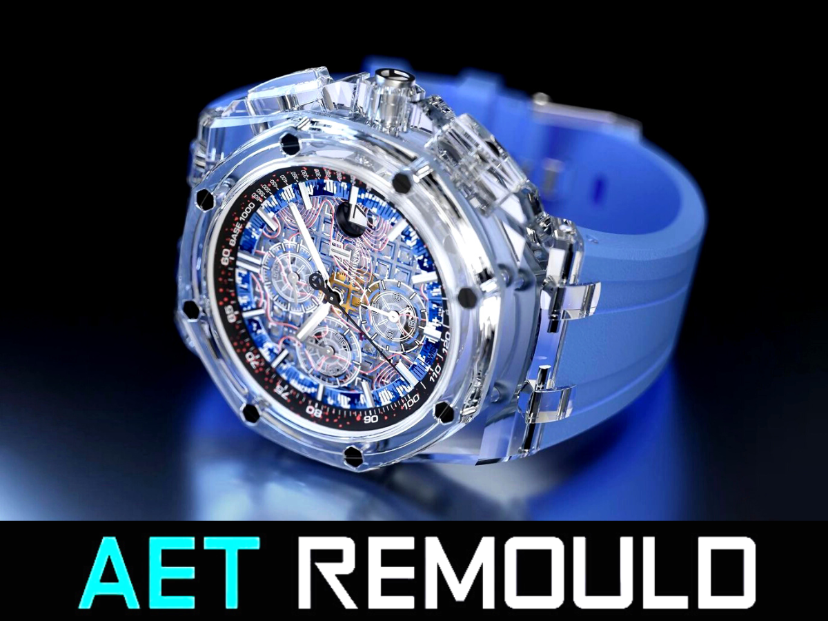 Audemars Piguet Royal Oak Offshore AET REMOULD AZURE BLUE 愛彼 皇家橡樹離岸型 藍寶石透明手錶 | WORLDTIMER
