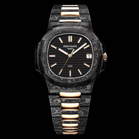 Patek Philippe Nautilus DiW ROSE GOLD BLACK GRAIL 百达翡丽 鹦鹉螺5711 | WORLDTIMER