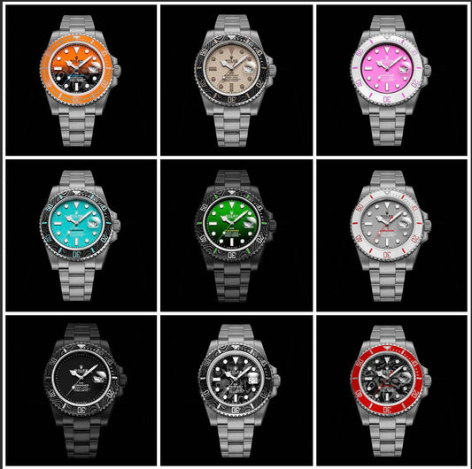 The DiW Rolex Submariner Collection 最新手表发布: DiW 劳力士潜航者 腕表系列 | WORLDTIMER