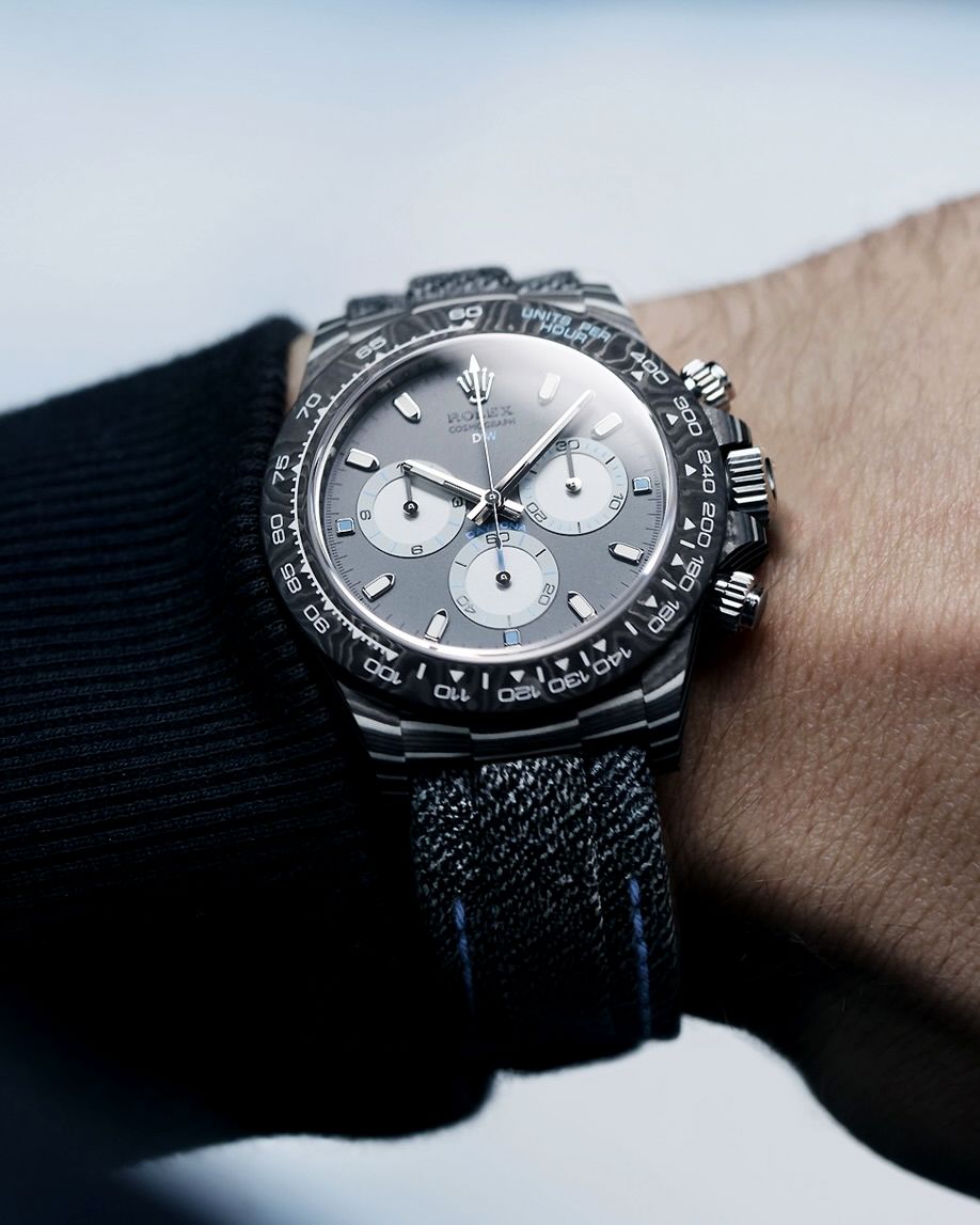 NTPT Carbon Meets CarboQuartz: DiW GHOST RACER Daytona 双碳结构 劳力士 DiW迪通拿 | WORLDTIMER