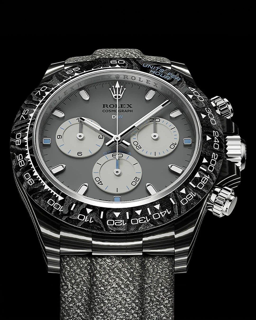 NTPT Carbon Fiber Rolex DiW Daytona GHOST RACER 赛车灵感幽灵版 碳纤维劳力士 DiW迪通拿 | WORLDTIMER
