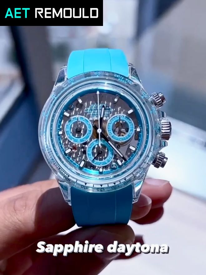 AET REMOULD ABU DHABI SAPPHIRE Rolex Daytona (Retail: US$54,300)