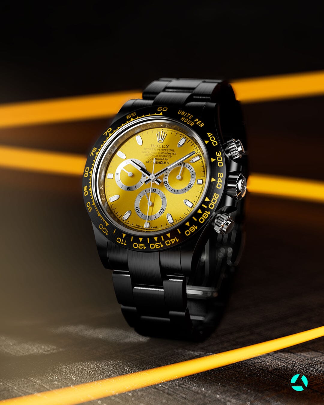 Aet Remould Ceramic Rolex Daytona RACING YELLOW 劳力士 迪通拿 全陶瓷手表 | WORLDTIMER
