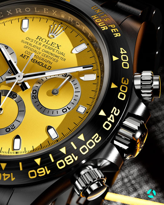 Aet Remould Ceramic Rolex Daytona RACING YELLOW 劳力士 迪通拿 全陶瓷手表 | WORLDTIMER