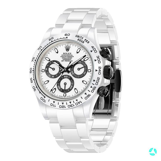 AET REMOULD Rolex Ceramic Daytona WHITE CLASSIC 劳力士 迪通拿 全陶瓷手表 | WORLDTIMER
