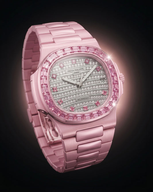 AET REMOULD Diamond Patek Nautilus GLIESE 百达翡丽鹦鹉螺 满天星 GLIESE | WORLDTIMER